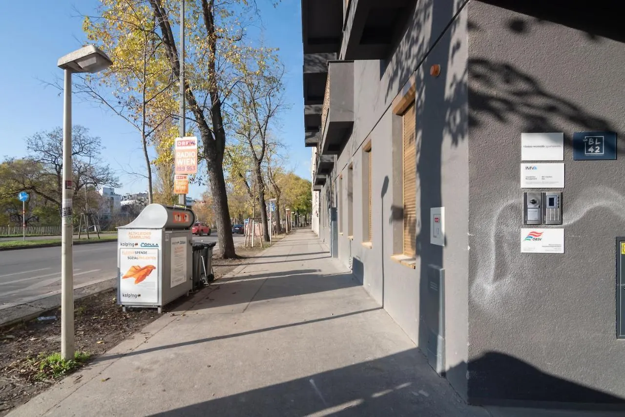 Appartamento An Der Donau, 10 Minuten Ins Zentrum, Klimaanlage Vienna