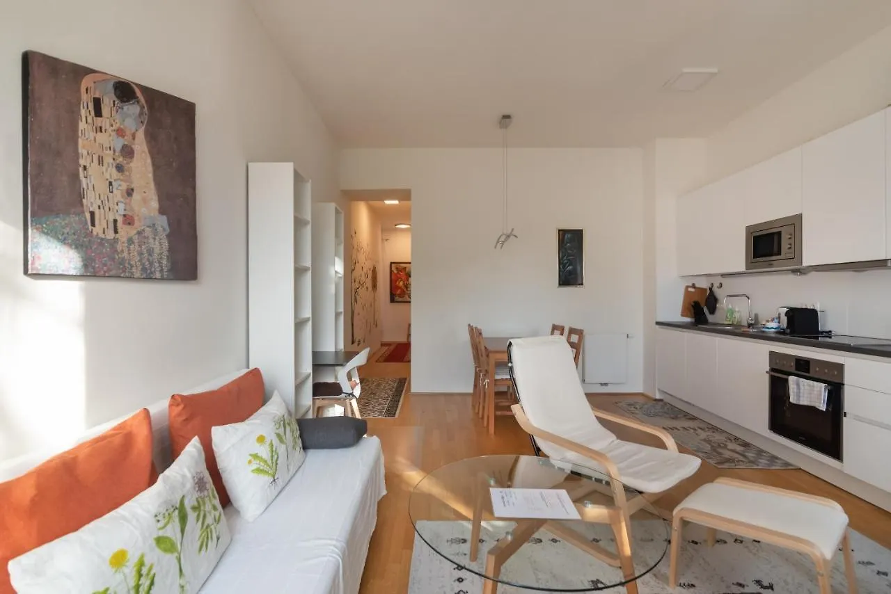 Apartment An Der Donau, 10 Minuten Ins Zentrum, Klimaanlage Vienna