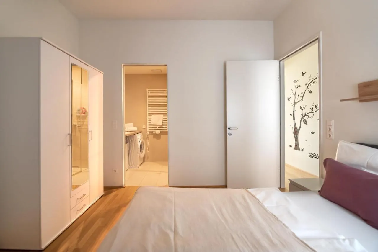 Apartment An Der Donau, 10 Minuten Ins Zentrum, Klimaanlage Vienna